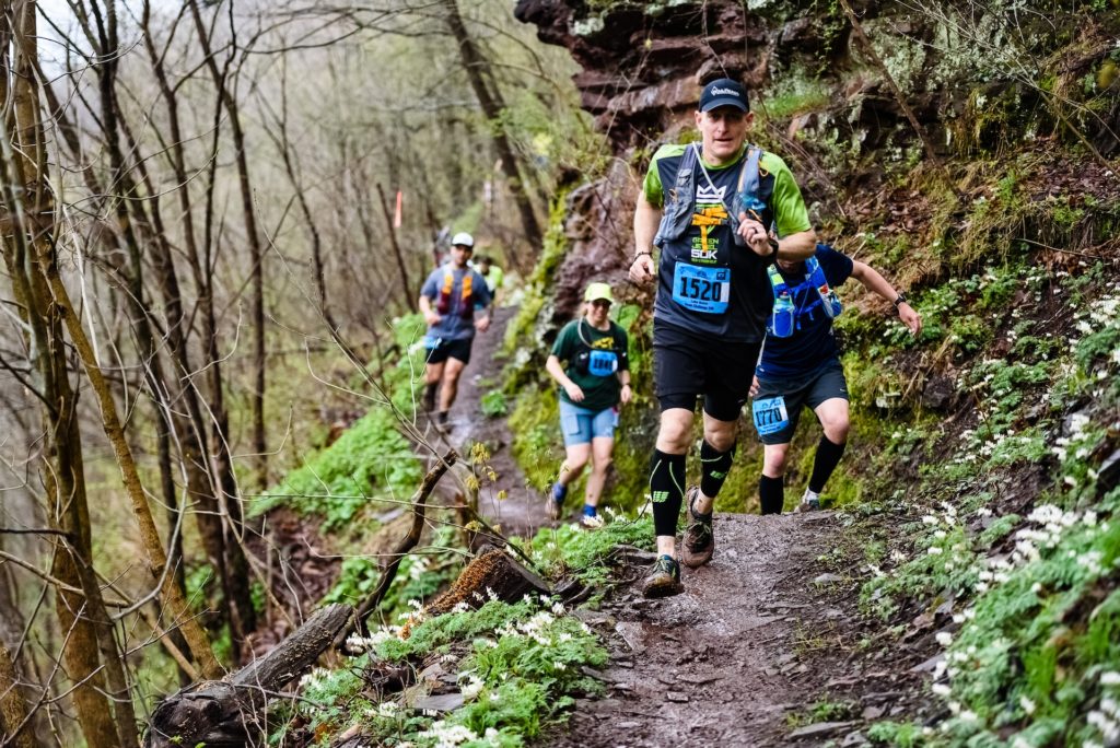 Course à pied en pleine nature